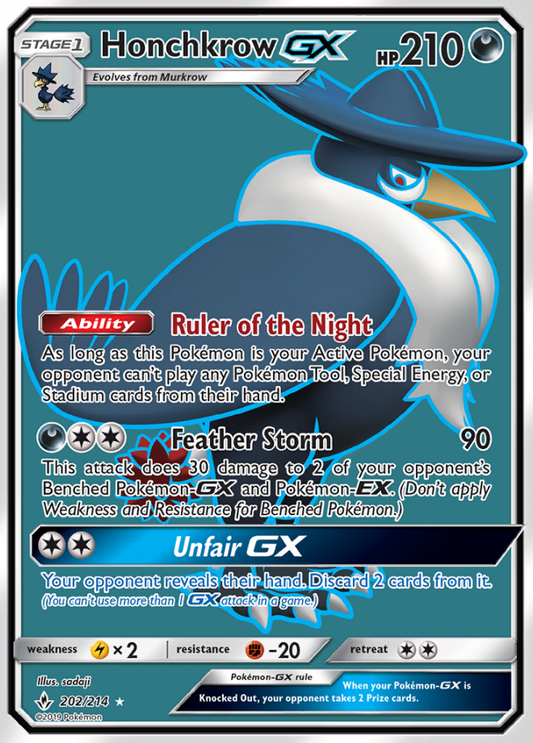 202/214 HonchkrowGX