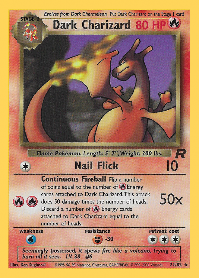 021/82 Dark Charizard