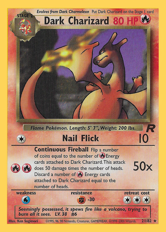 021/82 Dark Charizard