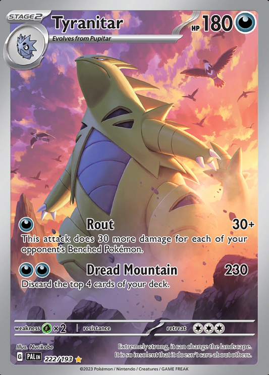 222/193 Tyranitar