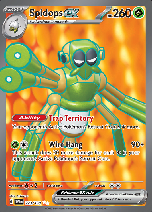 223/198 Spidops EX