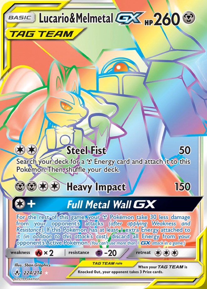 224/214 Lucario & MelmetalGX