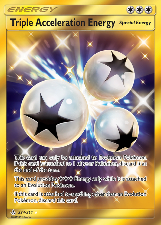 234/214 Triple Acceleration Energy