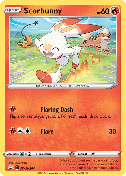 SWSH244 Scorbunny