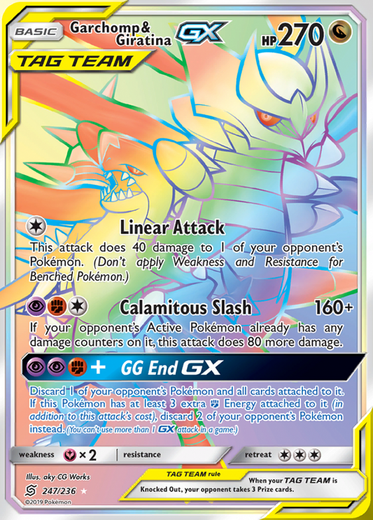 247/236 Garchomp & GiratinaGX