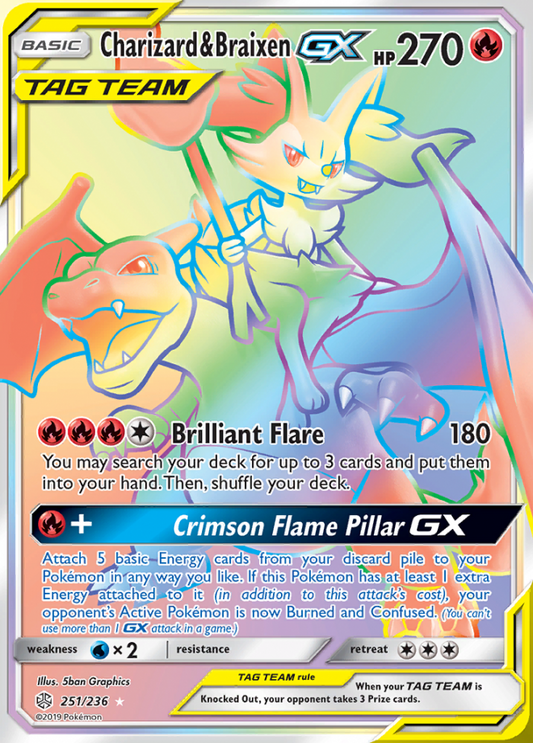 251/236 Charizard & BraixenGX
