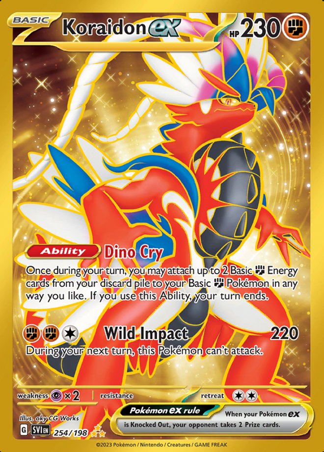 254/198 Koraidon EX