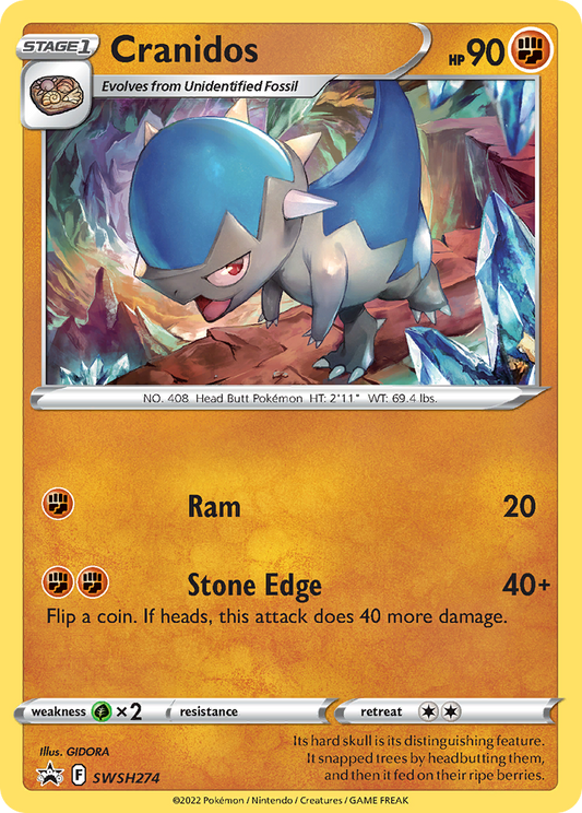 SWSH274 Cranidos