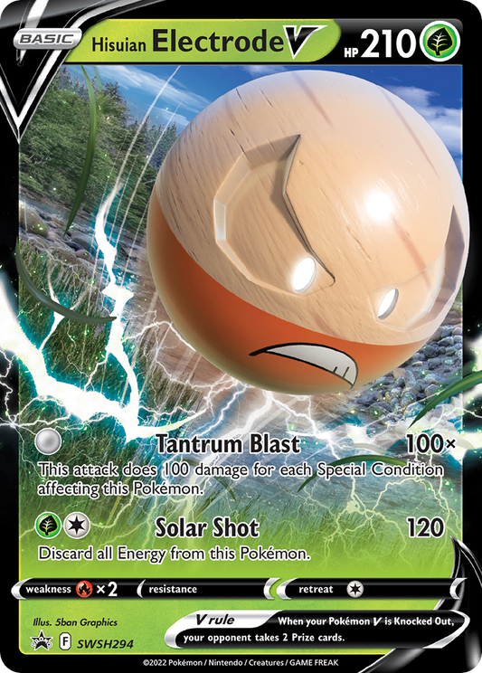 SWSH294 Hisuian ElectrodeV