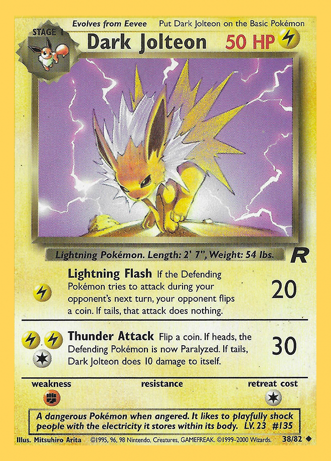 038/82 Dark Jolteon