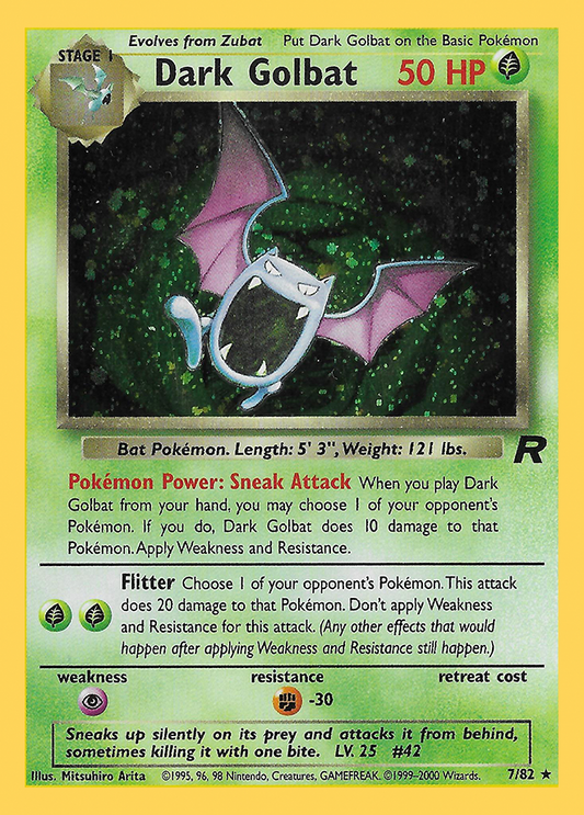 07/82 Dark Golbat