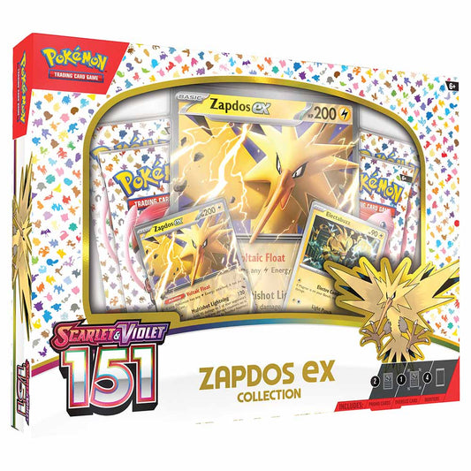 Pokémon 151 Zapdos EX Box