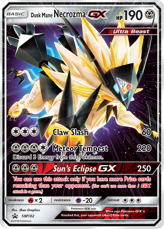 SM102 Dusk Mane NecrozmaGX