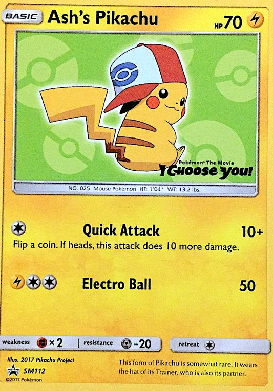 SM112 Ash's Pikachu