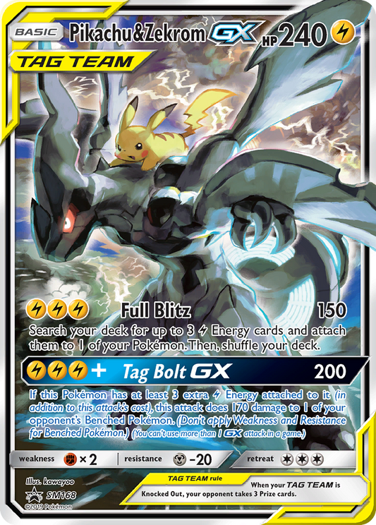 SM168 Pikachu & ZekromGX