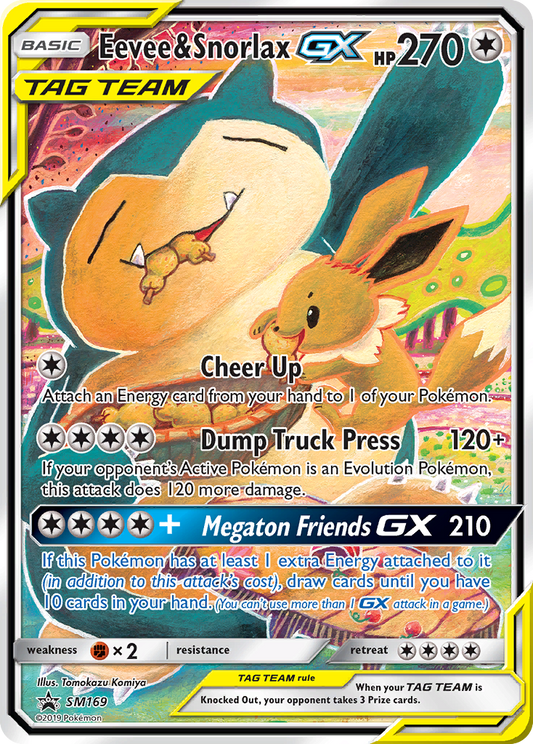 SM169 Eevee & SnorlaxGX