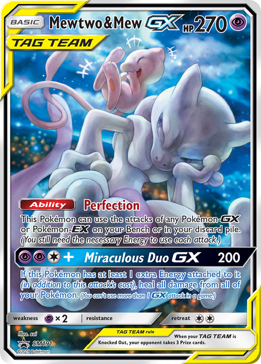 SM191 Mewtwo & MewGX