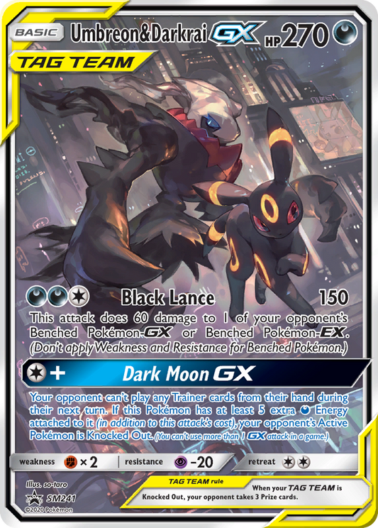 SM241 Umbreon & DarkraiGX