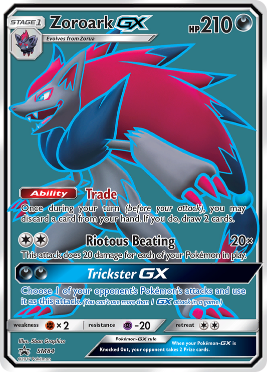 SM84 ZoroarkGX