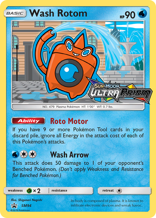 SM94 Wash Rotom