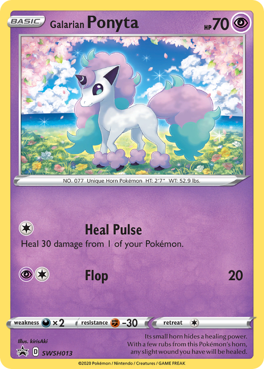 SWSH013 Galarian Ponyta