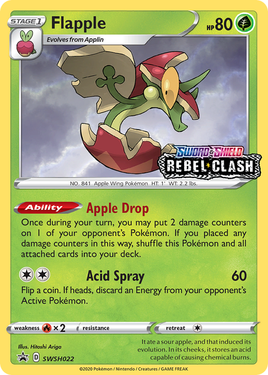 SWSH022 Flapple