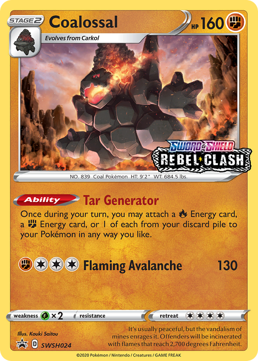 SWSH024 Coalossal