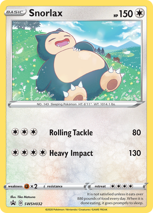 SWSH032 Snorlax