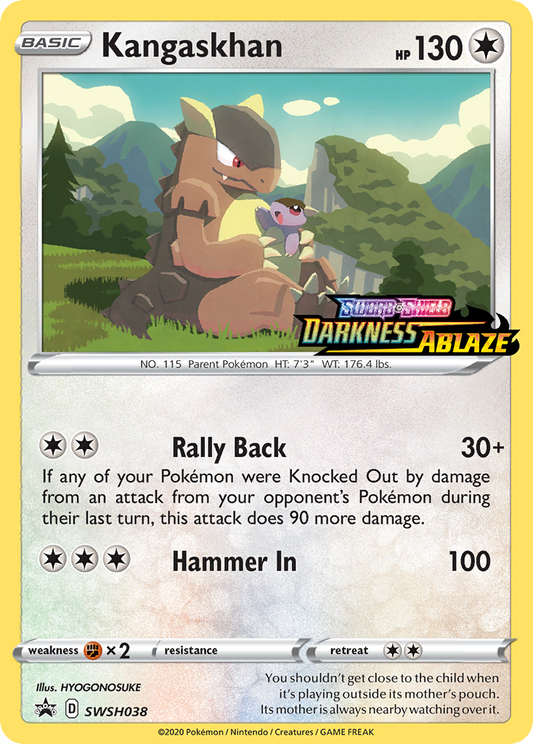 SWSH038 Kangaskhan