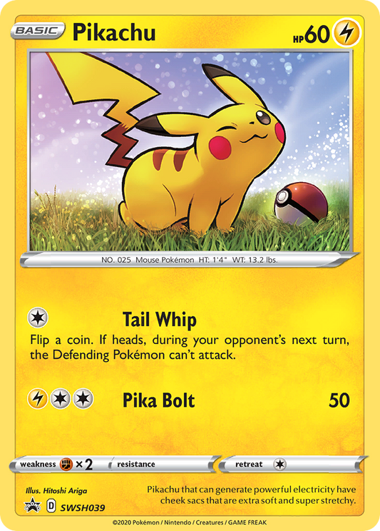 SWSH039 Pikachu