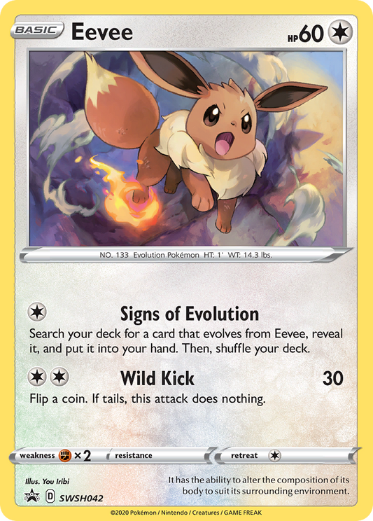 SWSH042 Eevee