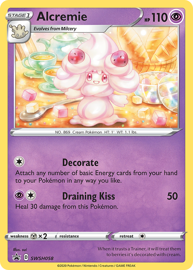 SWSH058 Alcremie