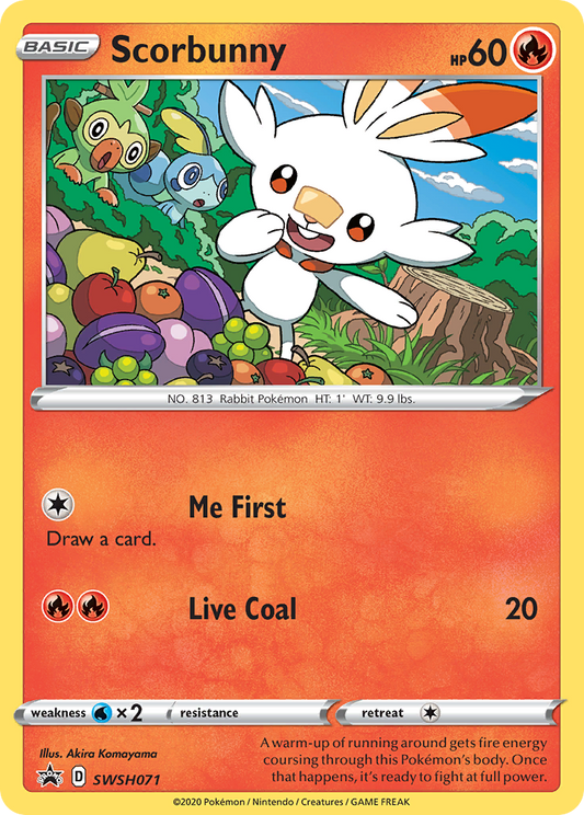 SWSH071 Scorbunny