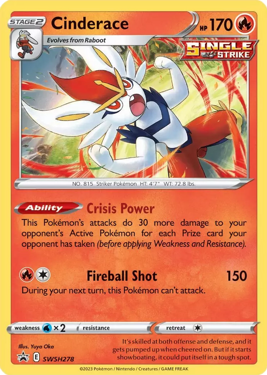 SWSH278 Cinderace