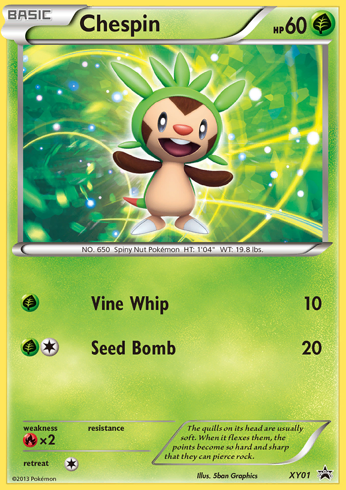 XY01 Chespin