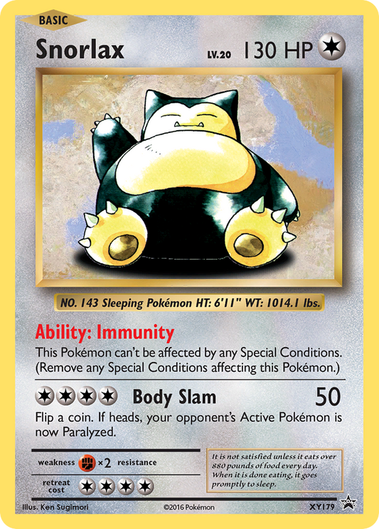 XY179 Snorlax