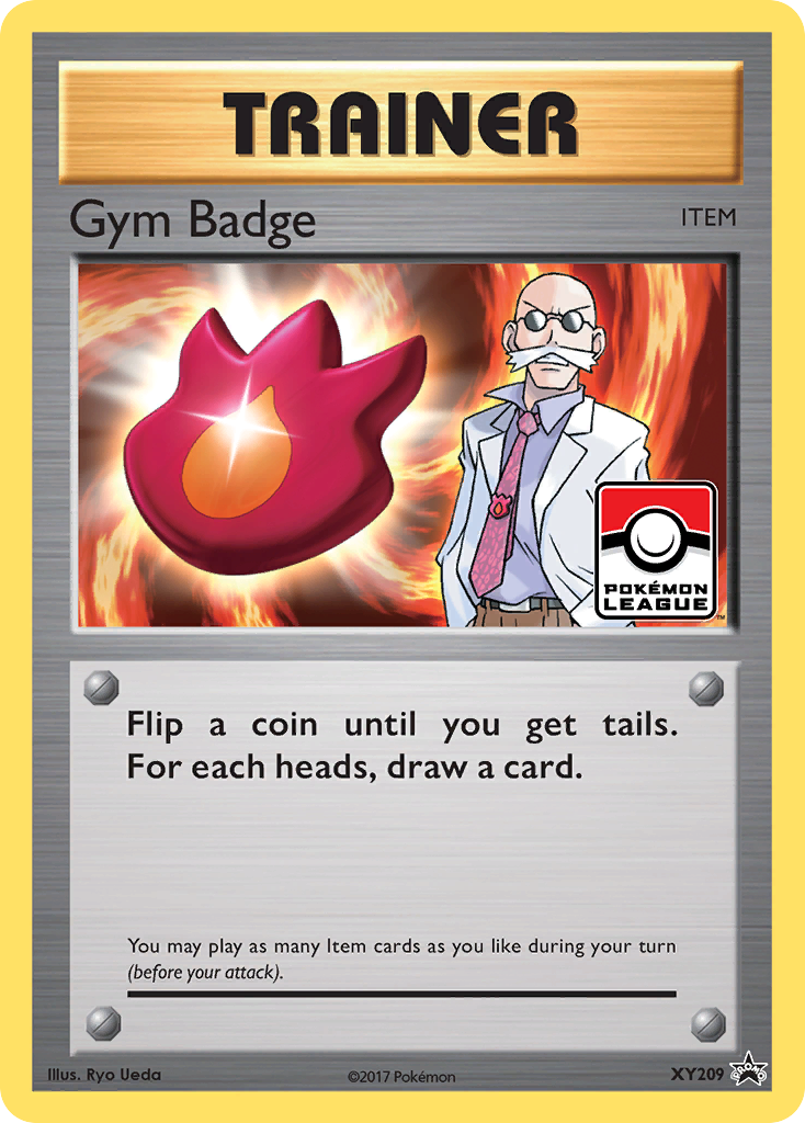 XY209 Gym Badge