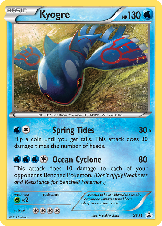 XY51 Kyogre