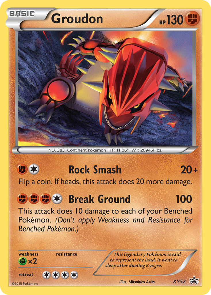 XY52 Groudon