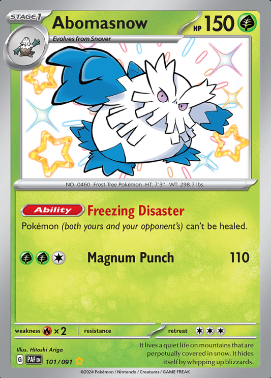 101/091 Abomasnow