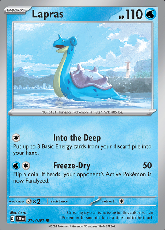 016/091 Lapras