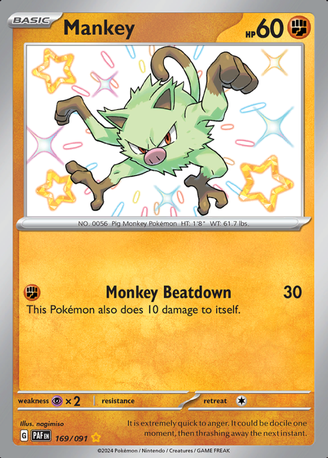 169/091 Mankey