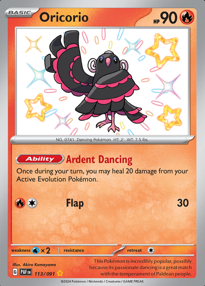 113/091 Oricorio