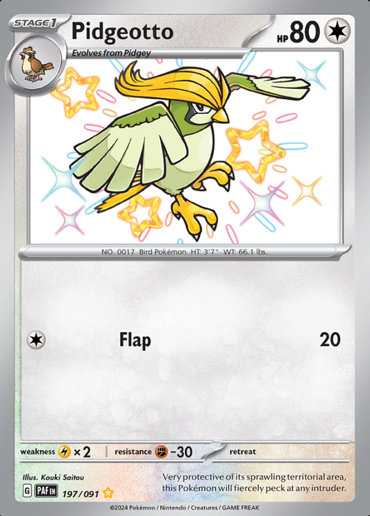 197/091 Pidgeotto