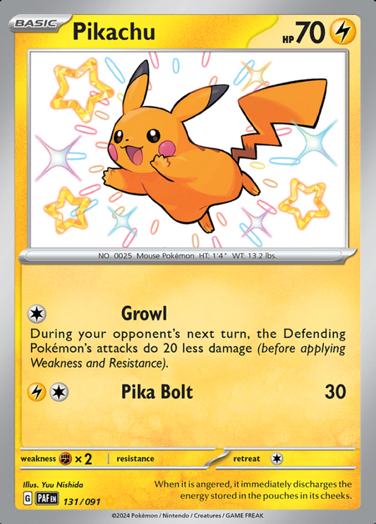 131/091 Pikachu