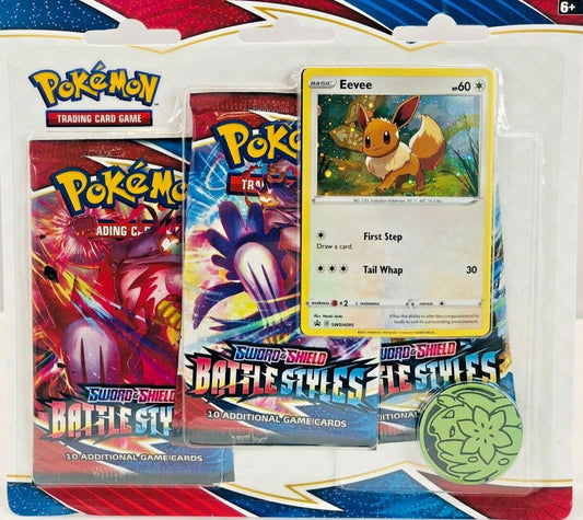 Battle Styles 3 Pack Blister