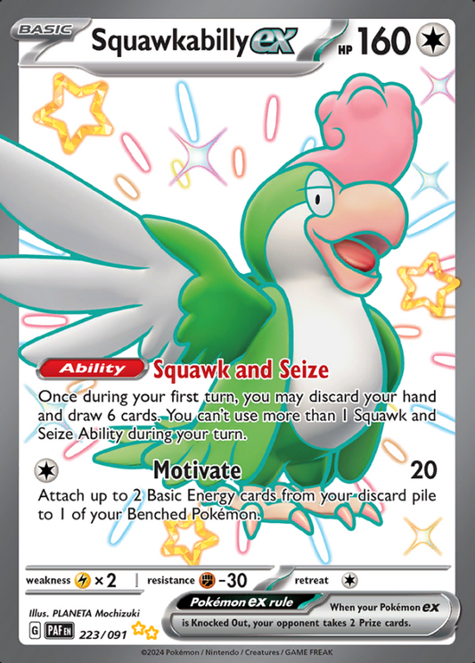 223/091 Squawkabilly ex
