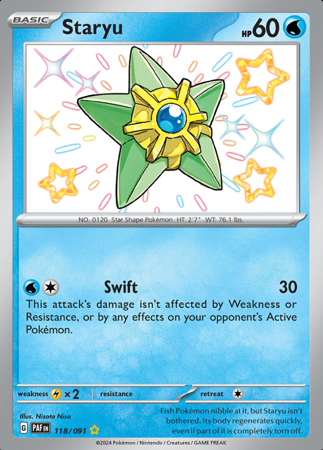 118/091 Staryu