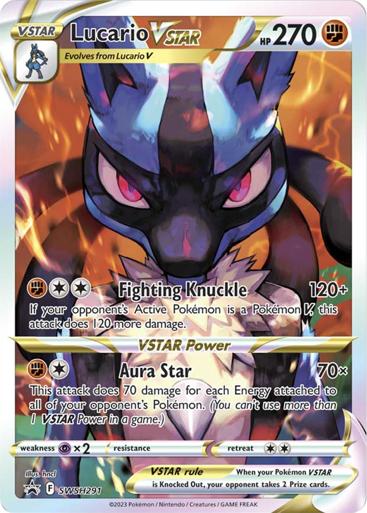 SWSH291 LucarioVSTAR